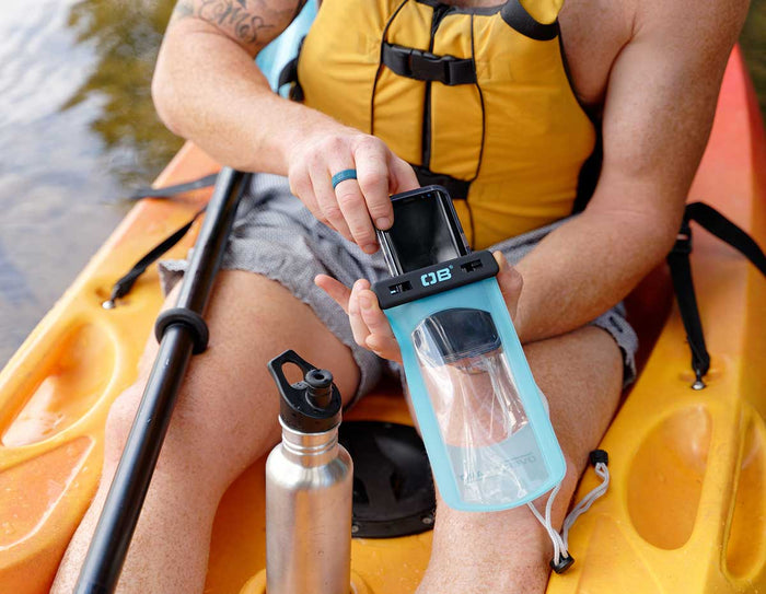Overboard Large Waterproof Phone Case Black