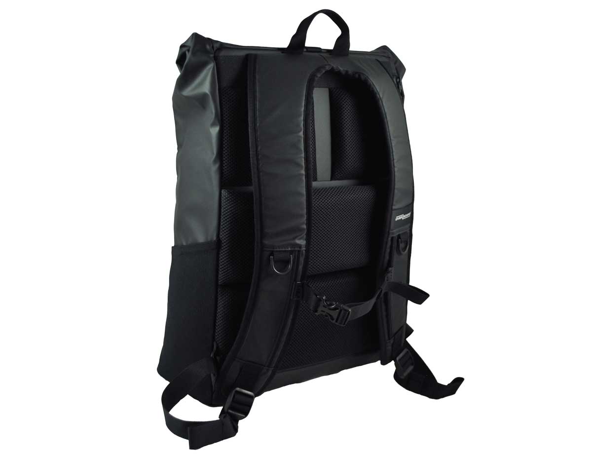 black waterproof laptop backpack OverBoard Urban Waterproof Backpack (20L)