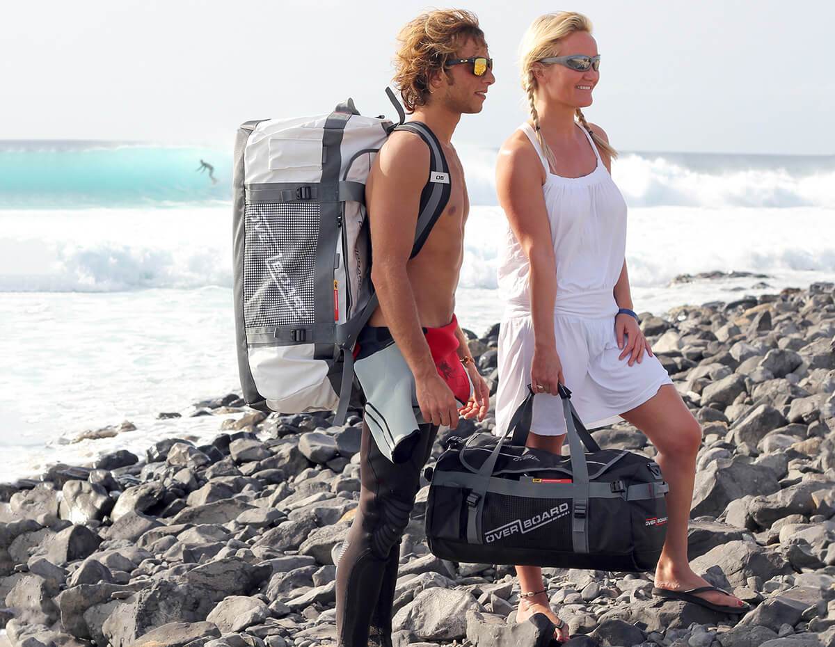 Heavy-Duty 90L Adventure Duffel Bag | OverBoard Water Resistant