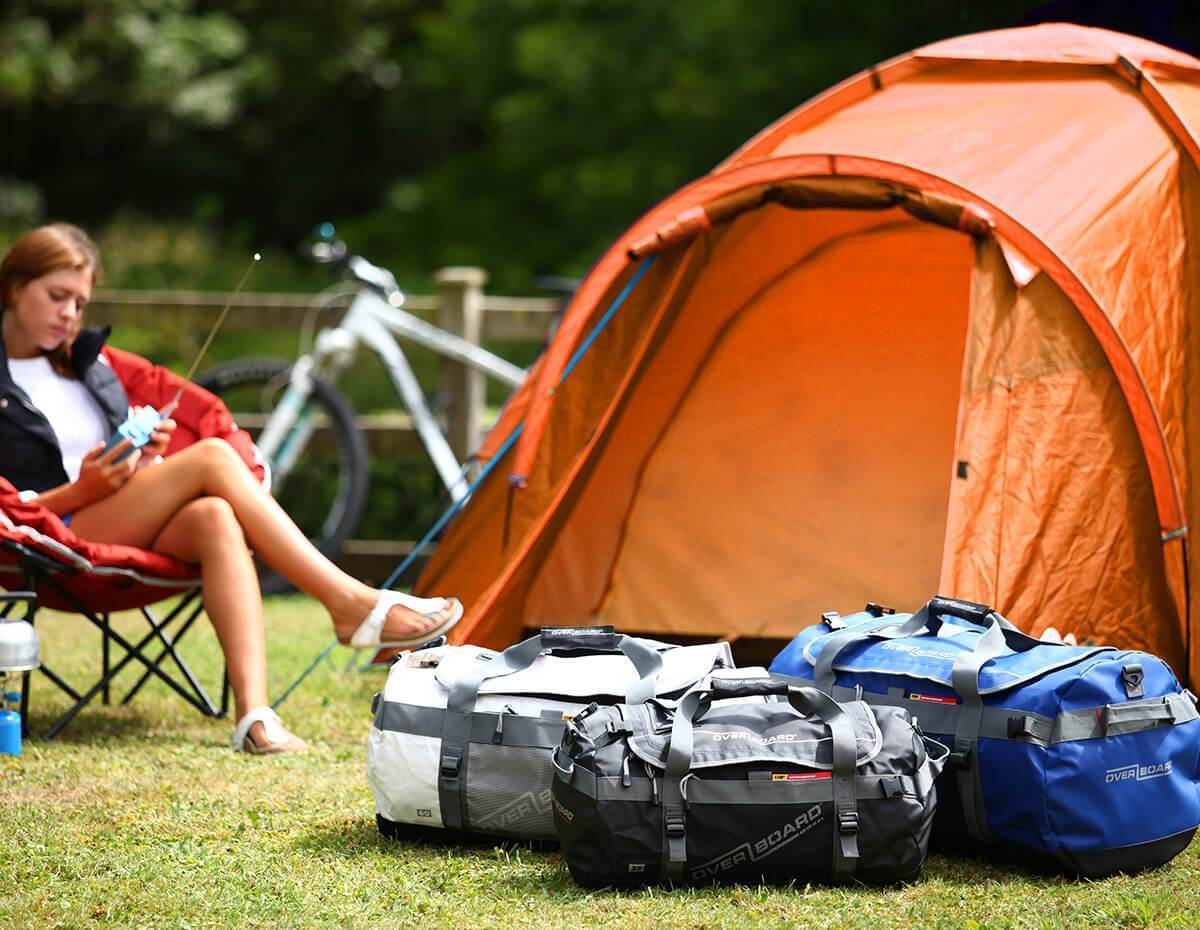 Heavy-Duty 90L Adventure Duffel Bag | OverBoard Water Resistant