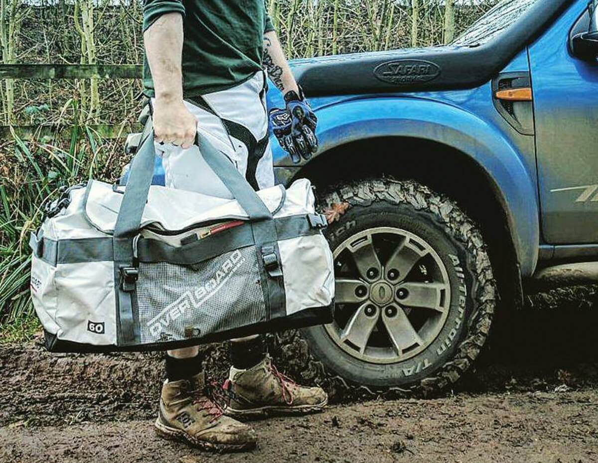 Heavy-Duty 90L Adventure Duffel Bag | OverBoard Water Resistant