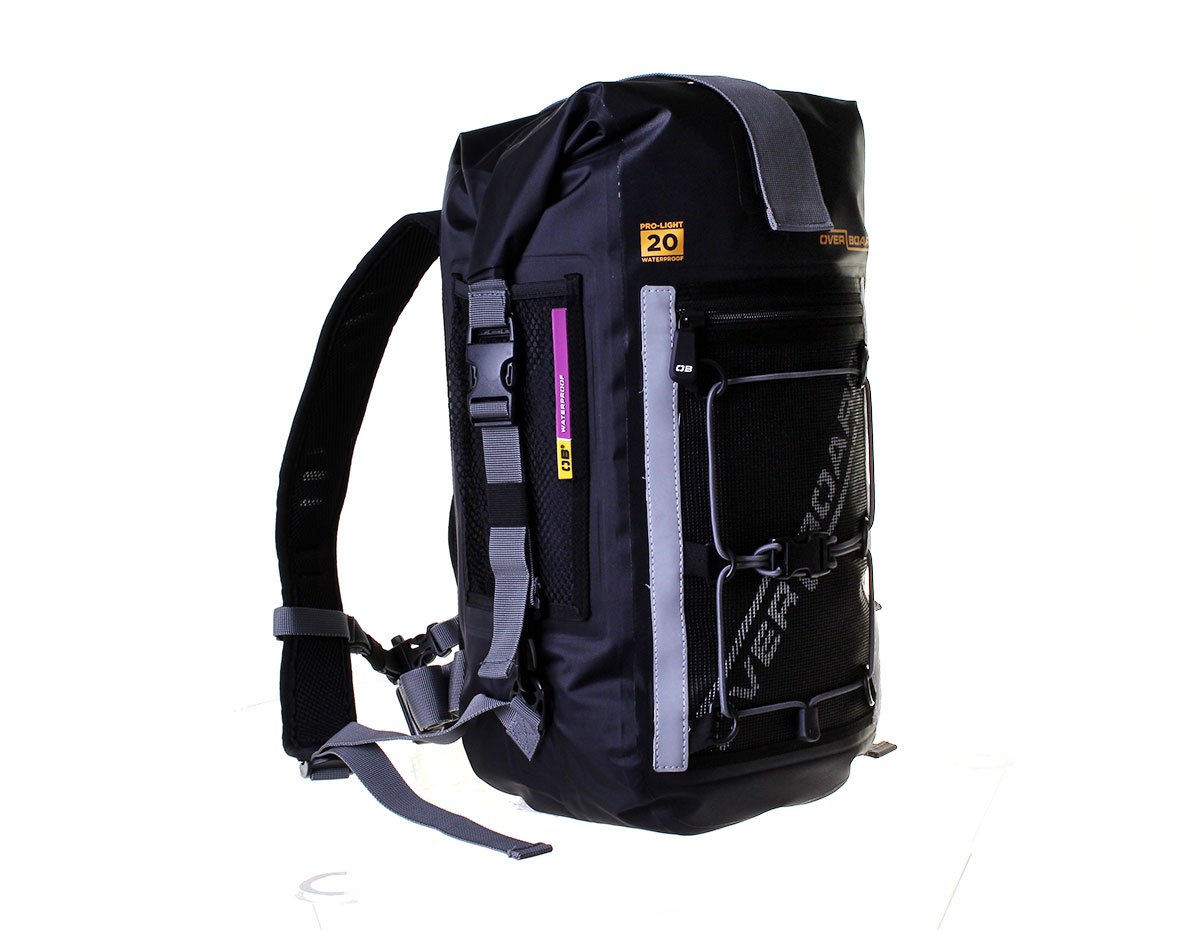 Pro-Light Waterproof Backpack 20L - Black | OverBoard Gear