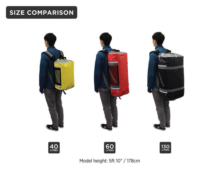 duffel bag sizes